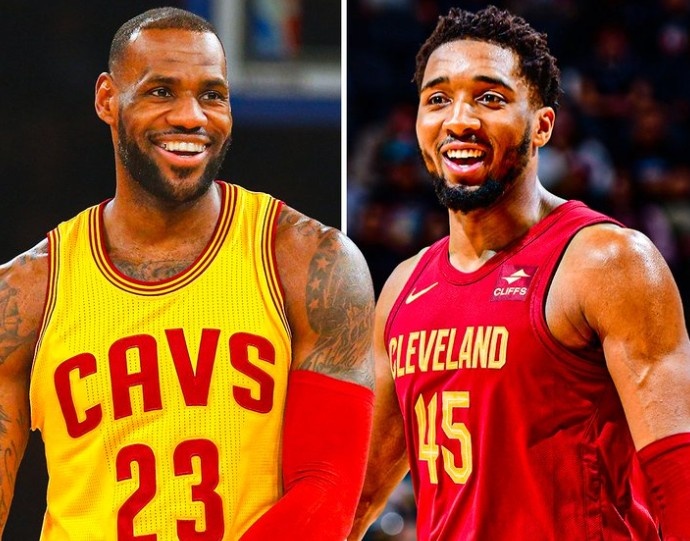 米切尔骑士生涯第5次在主场砍下45+ 追平詹姆斯 并列队史最多